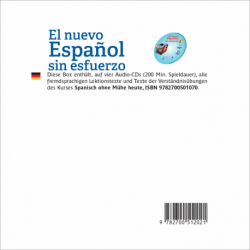 El nuevo español sin esfuerzo (CD audio Espagnol)